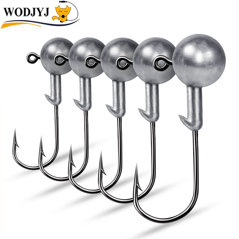 Fishing Hook Offset - หัวจิ๊กเบ็ดตกปลา 1 กรัม 2 กรัม 3