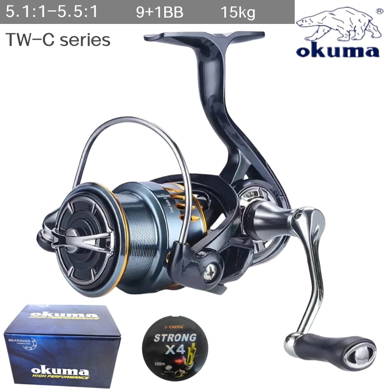 Kastking Reel Zephyr - รอกสปินนิ่งรุ่นใหม่จากโอคุมะ อัตราทด 5.5:1 แรงเบรกสูง 15 กก.